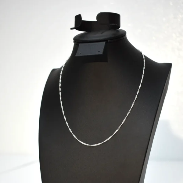 Small Thin Chain Necklace 1 - Image 2