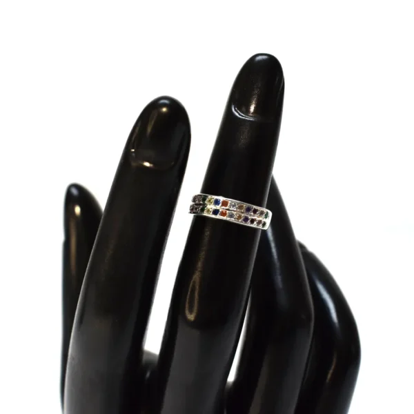 Half Finger 2 Line Ring